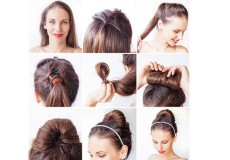 Kiểu tóc búi Hàn Quốc cho ngày bận rộn